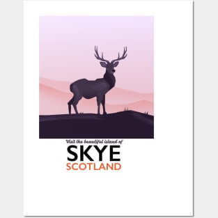 Skye Scotland travel poster Posters and Art